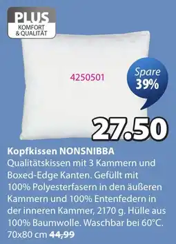 JYSK Kopfkissen NONSNIBBA Angebot