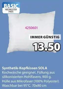 JYSK Synthetik-Kopfkissen SOLA Angebot