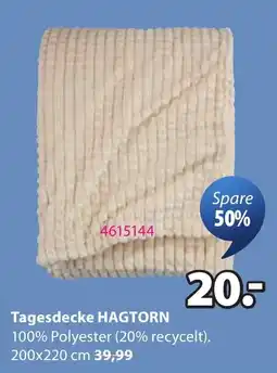 JYSK Tagesdecke HAGTORN Angebot
