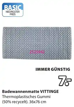 JYSK Badewannenmatte VITTINGE Angebot