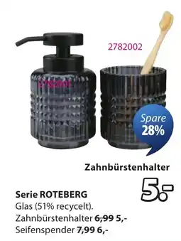 JYSK Serie ROTEBERG Zahnbrüstenhalter Angebot