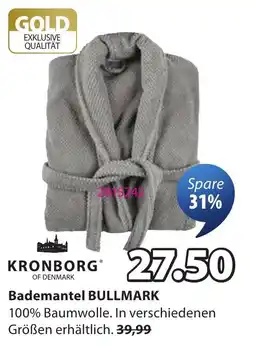JYSK Kronborg Bademantel BULLMARK Angebot