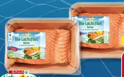 Eurospar Spar Natur pur Bio-Lachsfilet Angebot