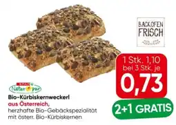 Eurospar Spar Natur pur Bio-Kürbiskernweckerl Angebot