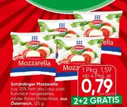 Eurospar Schärdinger Mozzarella Angebot
