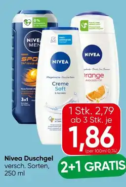 Eurospar Nivea Duschgel Angebot