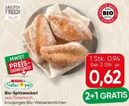 SPAR Gourmet Spar Natur pur Bio-Spitzweckerl Angebot