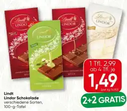 SPAR Gourmet Lindt Lindor Tafel Angebot