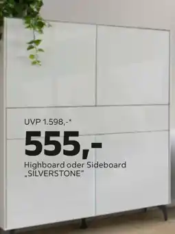 Mömax Premium Living Highboard Silverstone Angebot