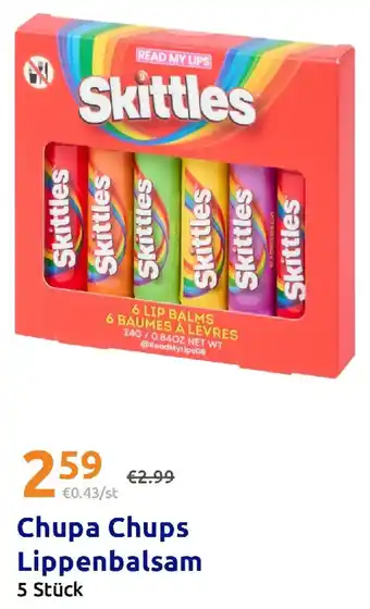 Action Chupa Chups Lippenbalsam Angebot