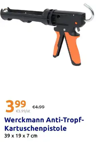 Action Werckmann Anti-Tropf Kartuschenpistole Angebot