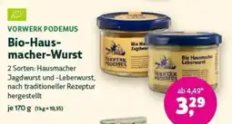 Denn's Biomarkt Vorwerk Podemus Bio-Hausmacher-Wurst Angebot