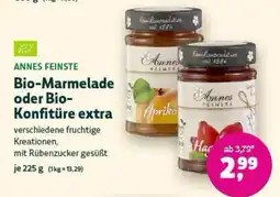 Denn's Biomarkt Annes Feinste Bio-Marmelade oder Bio-Konfitüre extra Angebot