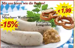 Wegschaider original Münchner Weißwurst Angebot