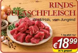 Wegschaider Rinds-Gulaschfleisch Angebot