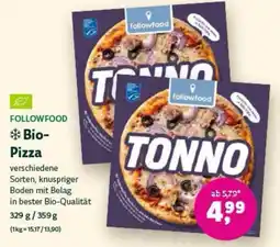 Denn's Biomarkt Followfood Bio-Pizza Angebot