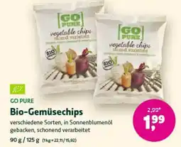 Denn's Biomarkt GO PURE Bio-Gemüsechips Angebot