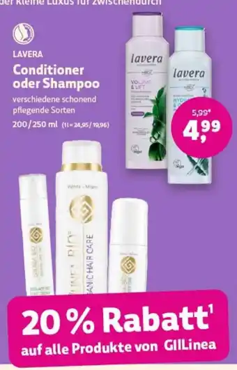 Lavera Conditioner oder Shampoo
