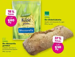Denn's Biomarkt DENNREE Bio-Mozzarella gerieben Angebot
