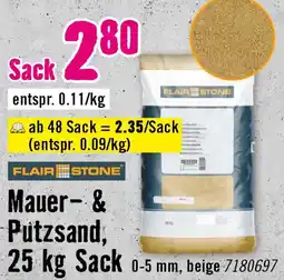 Hornbach FLAIR STONE Mauer & Putzsand Angebot