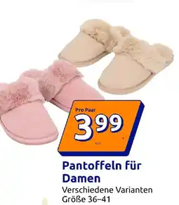 Action Pantoffeln für Damen Angebot