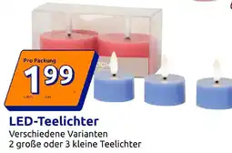 Action LED-Teelichter Angebot
