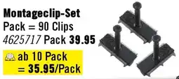 Hornbach Montageclip-Set Angebot