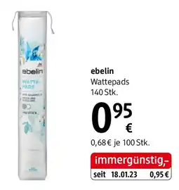 dm ebelin Wattepads Angebot