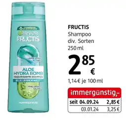 dm FRUCTIS Shampoo Angebot