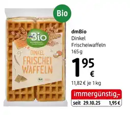 dm dmBio Dinkel Frischeiwaffeln Angebot