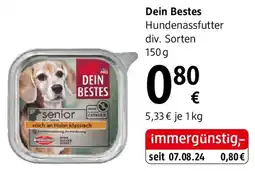 dm Dein Bestes Hundenassfutter Angebot