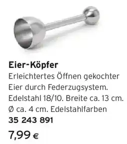 Tchibo Eduscho Eier-Köpfer Angebot