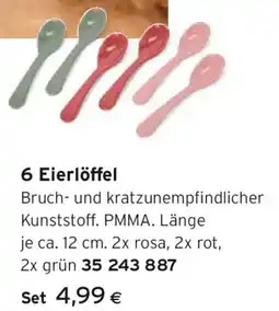Tchibo Eduscho 6 Eierlöffel Angebot