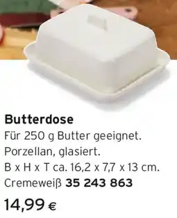 Tchibo Eduscho Butterdose Angebot