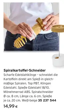 Tchibo Eduscho Spiralkartoffel-Schneider Angebot
