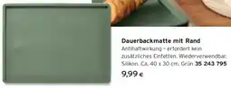 Tchibo Eduscho Dauerbackmatte mit Rand Angebot