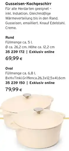 Tchibo Eduscho Gusseisen-Kochgeschirr Angebot