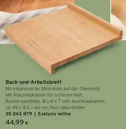 Tchibo Eduscho Back-und-Arbeitsbrett Angebot