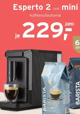 Tchibo Eduscho Esperto 2 und mini Kaffeevollautomat Angebot