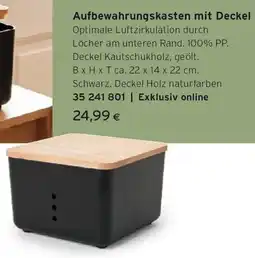 Tchibo Eduscho Aufbewahrungskasten mit Deckel Angebot
