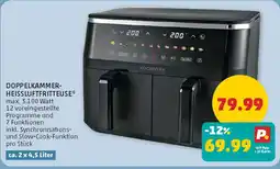 PENNY Doppelkammer heissluftfritteuse Angebot