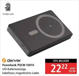 Pagro Diskont denver Powerbank PQCW-10010 Angebot