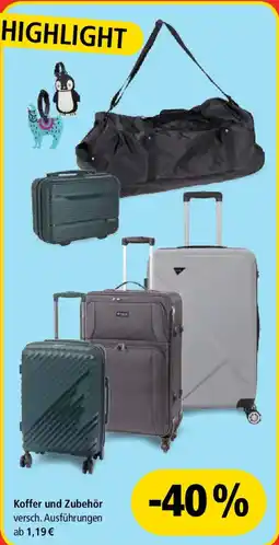 Pagro Diskont Koffer und Zubehör Angebot