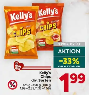 Billa Kelly's Chips Angebot