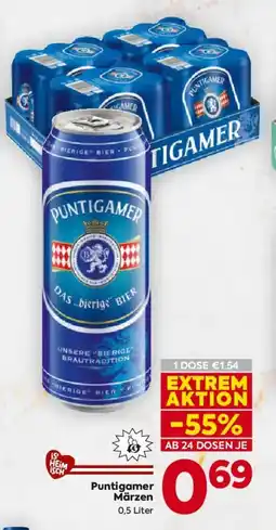 Billa Puntigamer Märzen Angebot