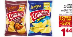 Billa Lorenz Crunchips Angebot