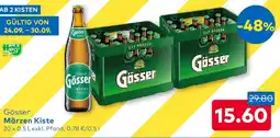 T&G Gösser Märzen Kiste Angebot