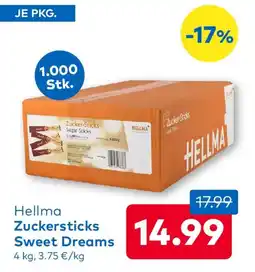 T&G Hellma Zuckersticks Sweet Dreams Angebot