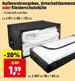 Thomas Philipps Aufbewahrungsbox, Unterbettkommod oder Kleiderschutzhülle Angebot