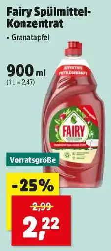 Thomas Philipps Fairy Spülmittel-Konzentrat Granatapfel Angebot